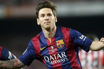 Lionel Messi und der FC Barcelina können nach 2009 zum zweiten Mal das Triple der Vereinsgeschichte gewinnen.