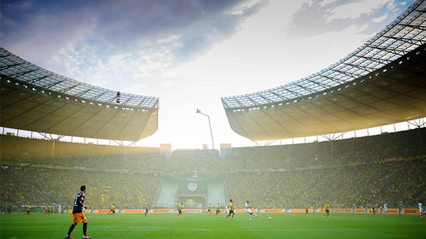 Traumhaft schön - und zudem geschichtsträchtig: Das Olympiastadion in Berlin.