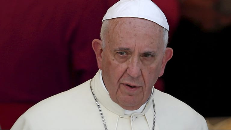 Papst Franziskus sieht einen Dritten Weltkrieg im Gange.