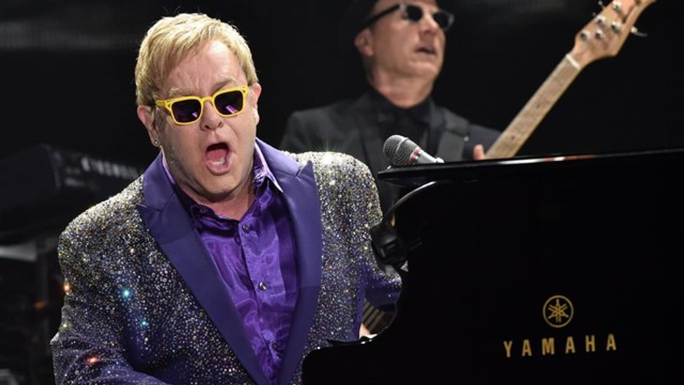 Elton John hatte auf der Bühne einen Ausraster.