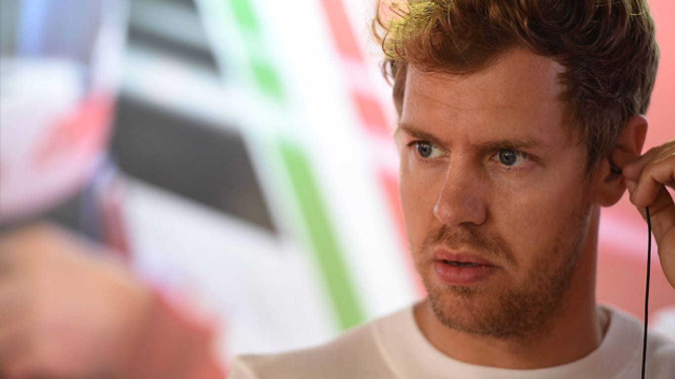 Ernster Gesichtsausdruck: Die sinkenden Zuschauerzahlen in der Formel 1 geben Sebastian Vettel zu denken.
