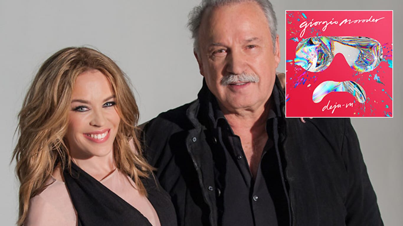 Giorgio Moroder und Kylie Minogue: Die Australierin singt einen Song auf Moroders neuem Album.