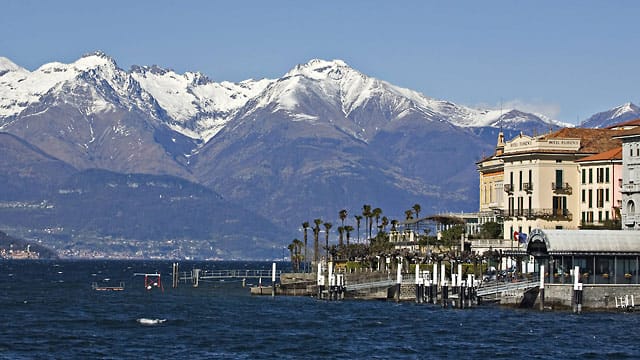 Der Badeort Bellagio am Comer See ist schön wie im Bilderbuch.