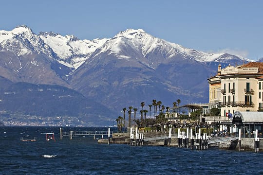 Der Badeort Bellagio am Comer See ist schön wie im Bilderbuch.