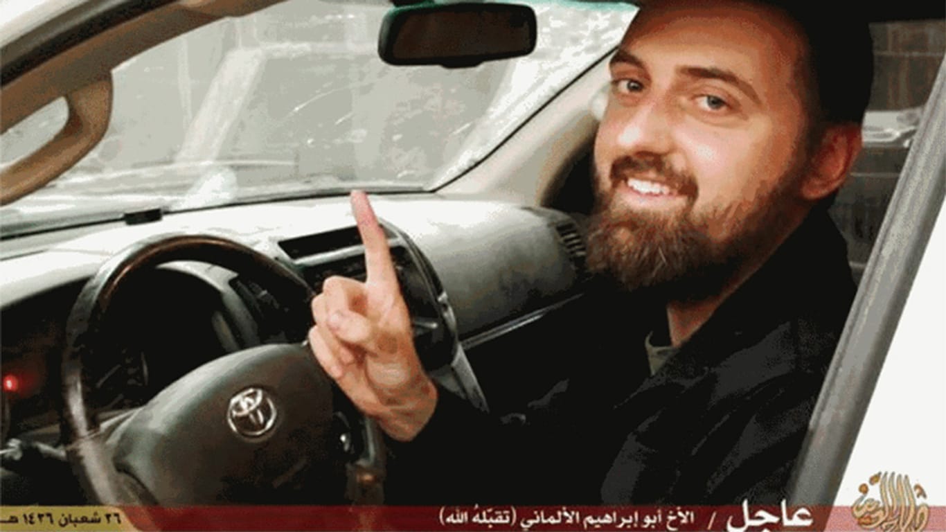 Dieses Bild verbreiteten IS-Terroristen im Netz. Es soll Abu Ibrahim al-Almani zeigen.