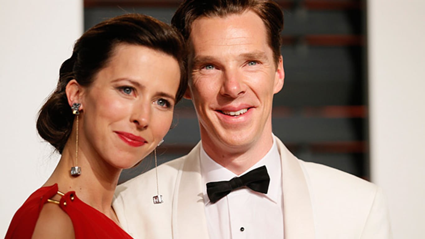 "Sherlock"-Star Benedict Cumberbatch und seine Frau Sophie Hunter sind Eltern eines Sohnes geworden.