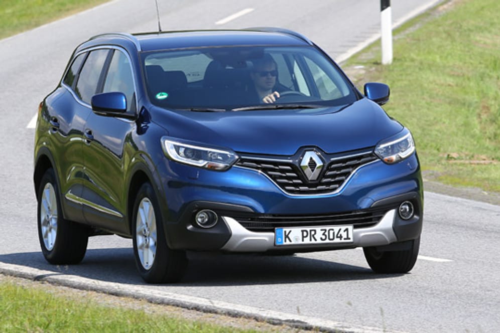 Neues Kompakt-SUV in Fahrt: Renault Kadjar.