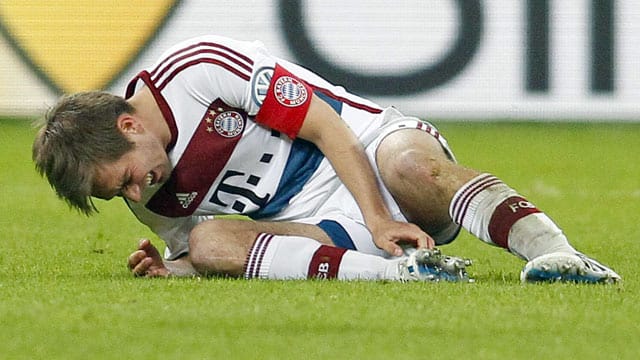 Philipp Lahm zog sich in der vergangenen Saison einen Bruch des oberen Sprunggelenks zu. Philipp Lahm zog sich in der vergangenen Saison einen Bruch des oberen Sprunggelenks zu.