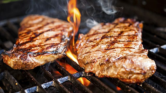 Gegrilltes Fleisch ist nicht nur in der fettigen Variante ein Hochgenuss.