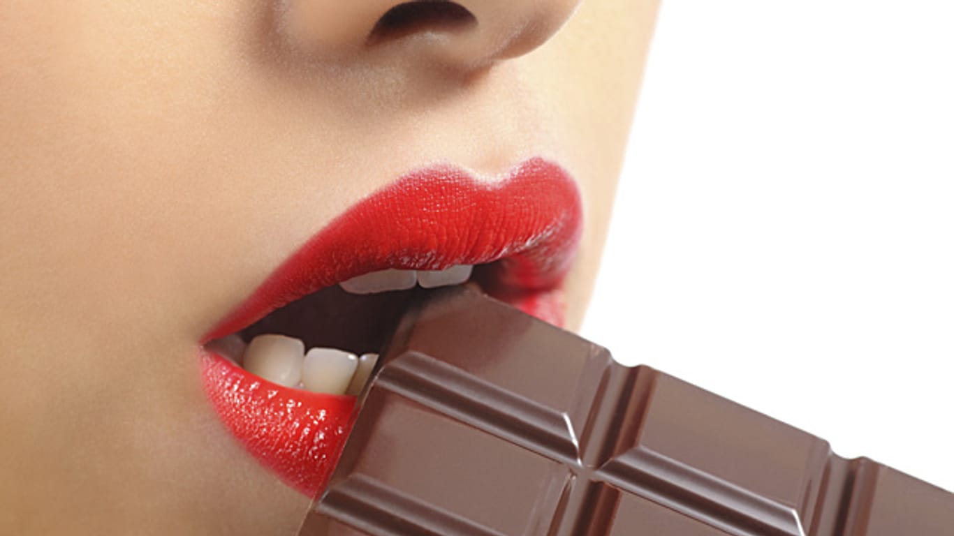 Schokolade: Nicht gut für die Taille, nicht schlecht fürs Herz.