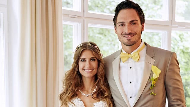 Mats Hummels und Cathy Fischer haben "Ja" gesagt.