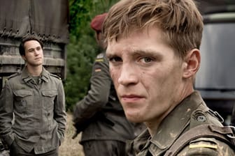 Ludwig Trepte (l.) als Alex Edel und Jonas Nay als Moritz Stamm in der TV-Serie "Deutschland 83", die jetzt in den USA im Kabelfernsehen läuft.