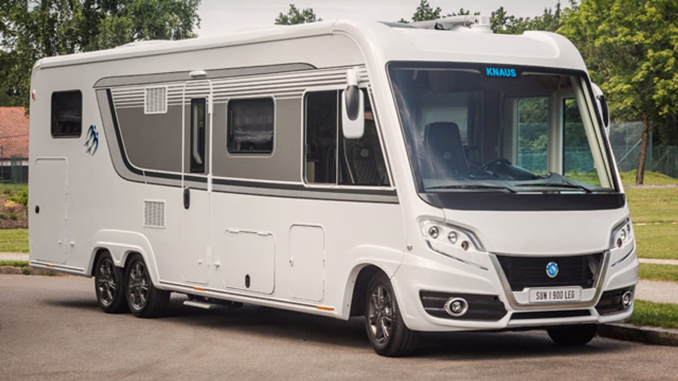Knaus Sun i: Elegantes und luxuriöses integriertes Reisemobil.