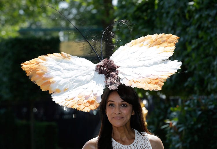 Ascot ist ein bunter Garten.