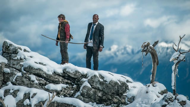 Ein seltsames Team: der finnische Junge Oskari (Onni Tommila) und US-Präsident Moore (Samuel L. Jackson).