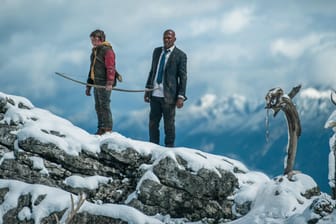 Ein seltsames Team: der finnische Junge Oskari (Onni Tommila) und US-Präsident Moore (Samuel L. Jackson).