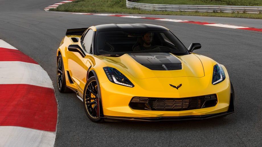 Das Corvette-Sondermodell im schnittigen Rennlook.