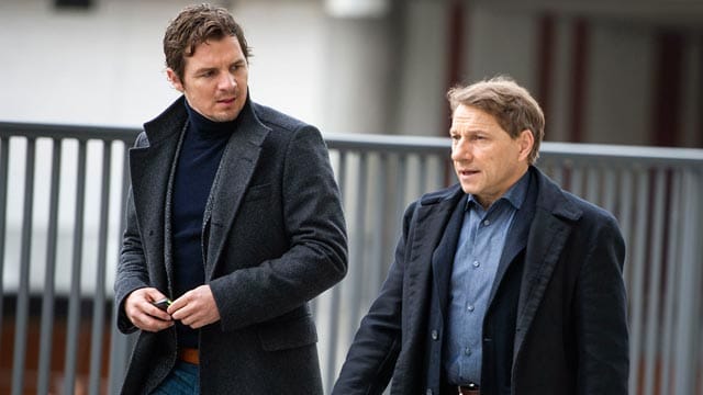 Thorsten Lannert (Richy Müller, rechts) und Sebastian Bootz (Felix Klare) ermittelten in einem fiktiven Bauskandal rund um Stuttgart 21.