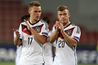 Joshua Kimmich (li.) und Max Mayer (re.) sind neben Serge Gnabry die einzigen Spieler im deutschen EM-Kader, die tatsächlich noch jünger als 21 Jahre sind.