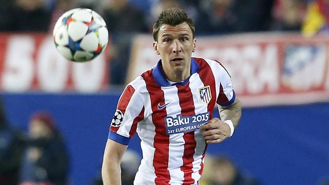 Der ehemalige Wolfsburger und Münchner Mario Mandzukic steht in Madrid vor dem Absprung. (