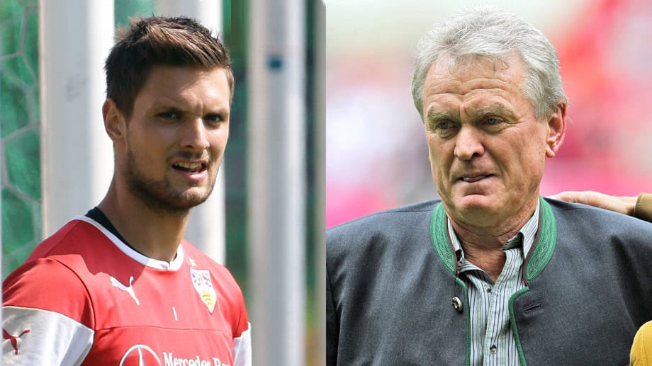 Sepp Maier (re.) kritisiert den Wechsel von Sven Ulreich zum FC Bayern. Sepp Maier (re.) kritisiert den Wechsel von Sven Ulreich zum FC Bayern.