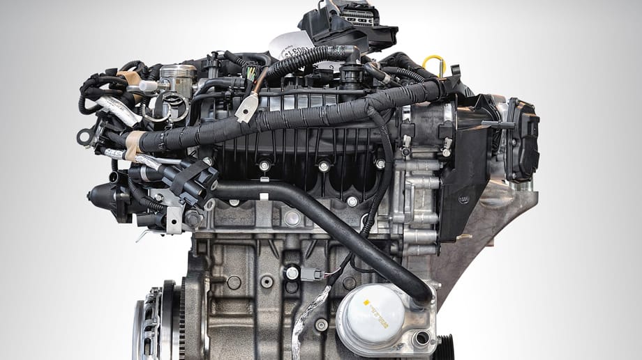 Dauersieger: Bei den Motoren unter 1,0 Liter Hubraum gewann der 999-Kubikzentimeter-Dreizylinder-Turbo von Ford.