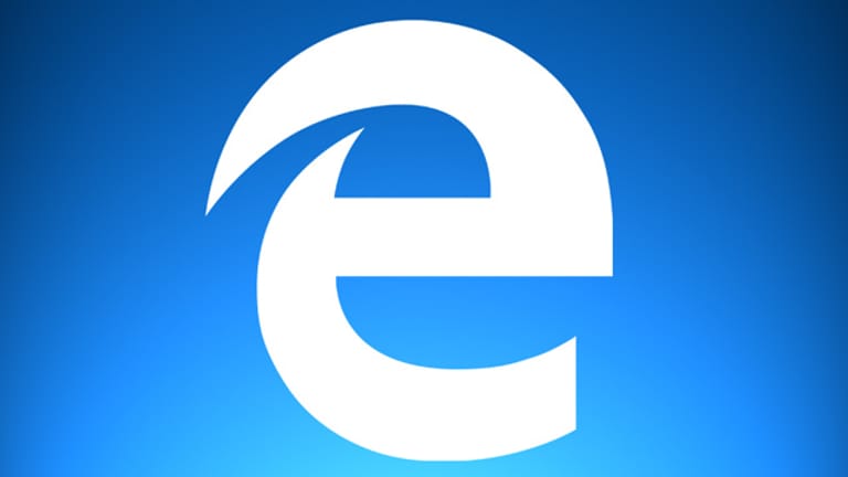 Microsoft Edge-Logo: So sieht das Logo des neuen Windows-Browsers aus.