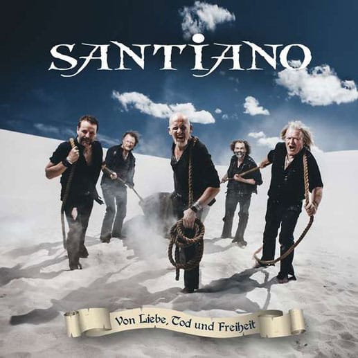 Platz 7: "Von Liebe, Tod und Freiheit“ singen die Jungs von "Santiago" auf ihrem aktuellen Album und schafften damit sogleich den Einstieg auf Platz eins der Charts.