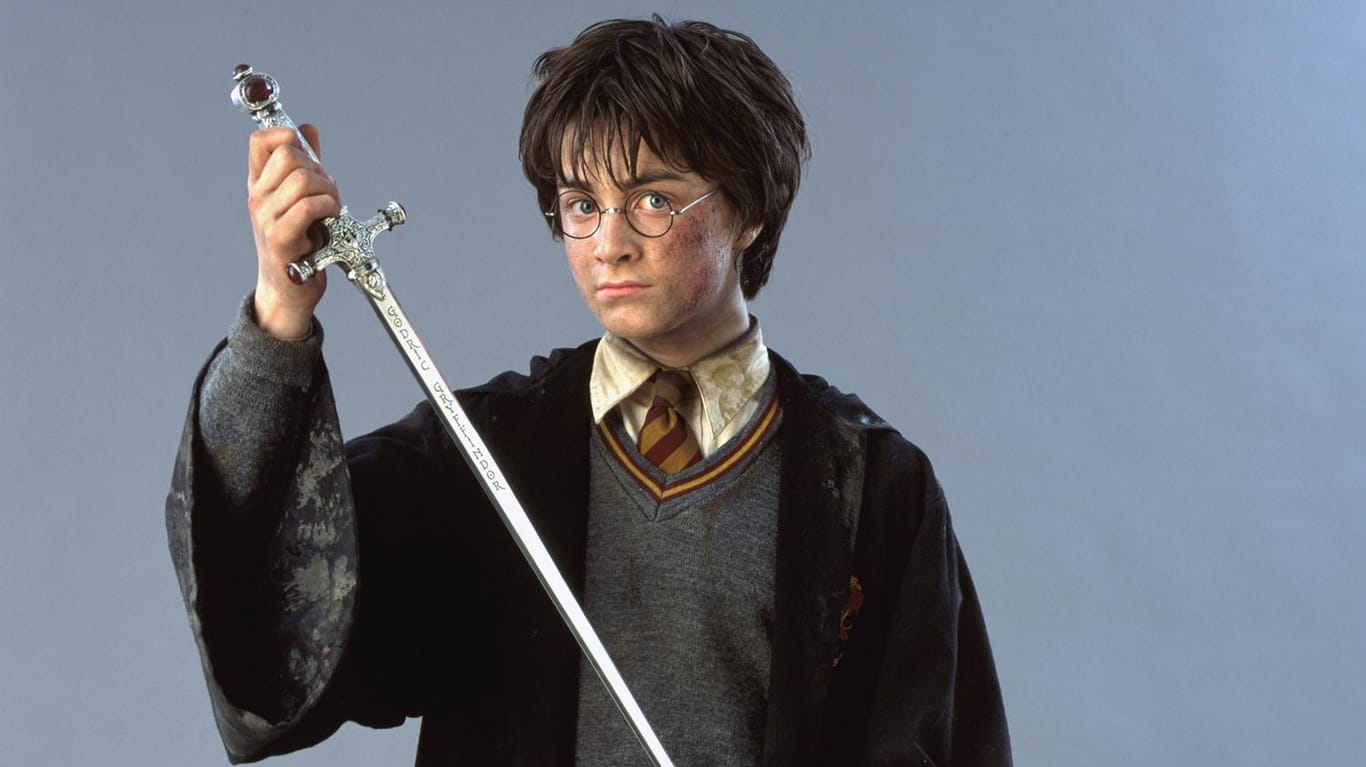 Daniel Radcliffe als Harry Potter in "Harry Potter und die Kammer des Schreckens" (2002).