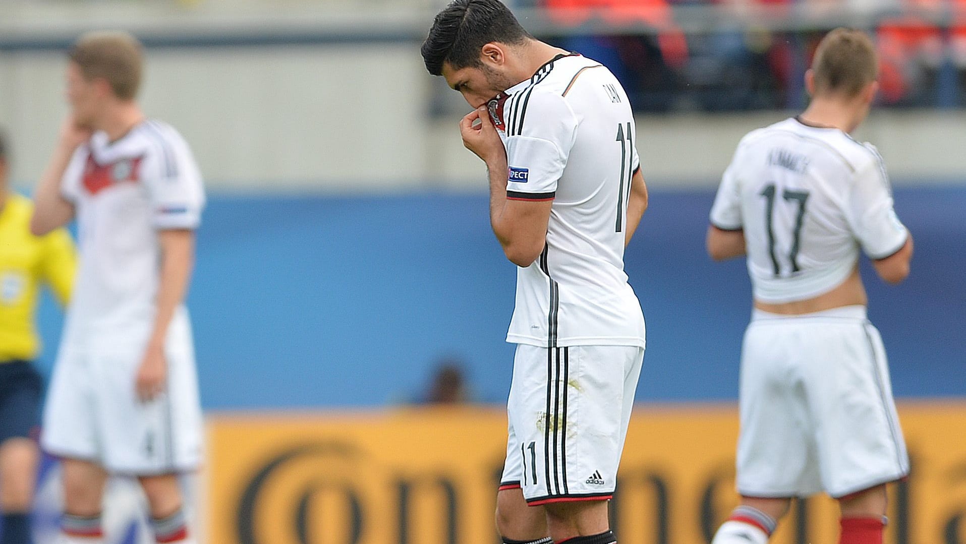Zur Pause lagen Emre Can und Co. gegen Portugal bereits aussichtslos mit 0:3 zurück.