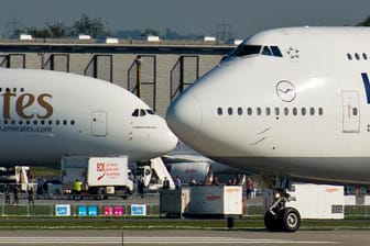 Der Airbus A380 und die Boeing 747-8 sind die Giganten der zivilen Luftfahrt.