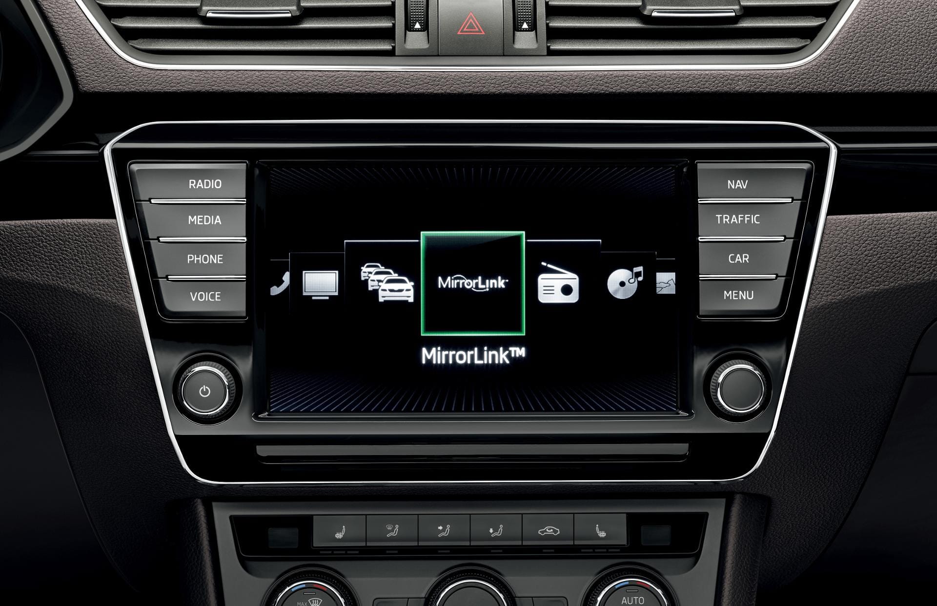 Der Touchscreen ist natürlich bereits aus diversen VW-Modellen bekannt.