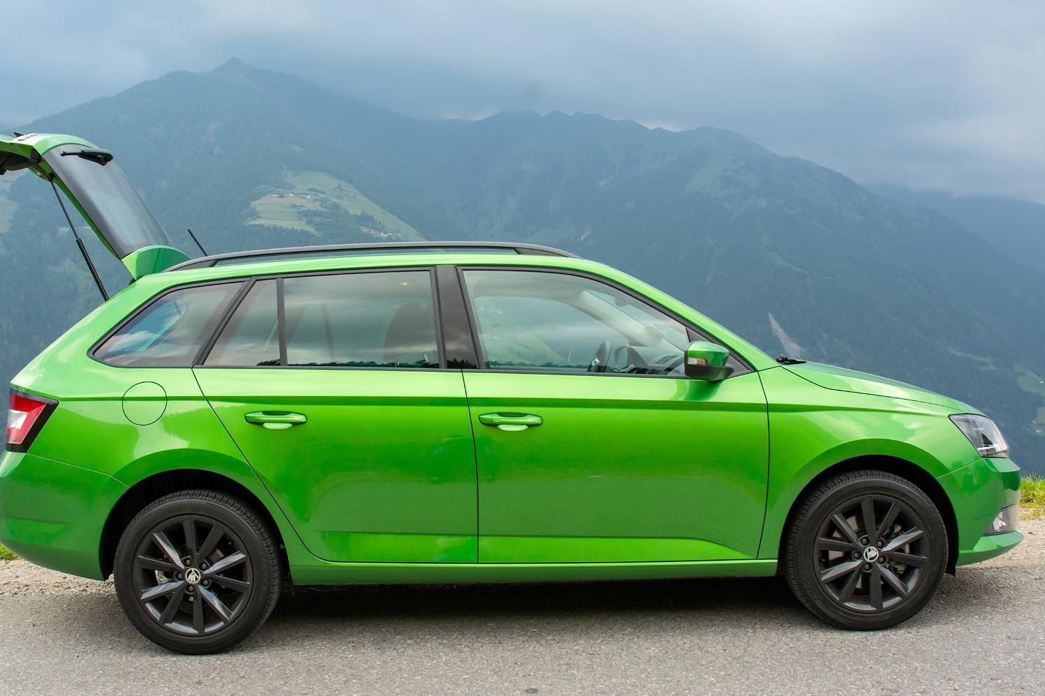 Neuer Skoda Fabia Combi.