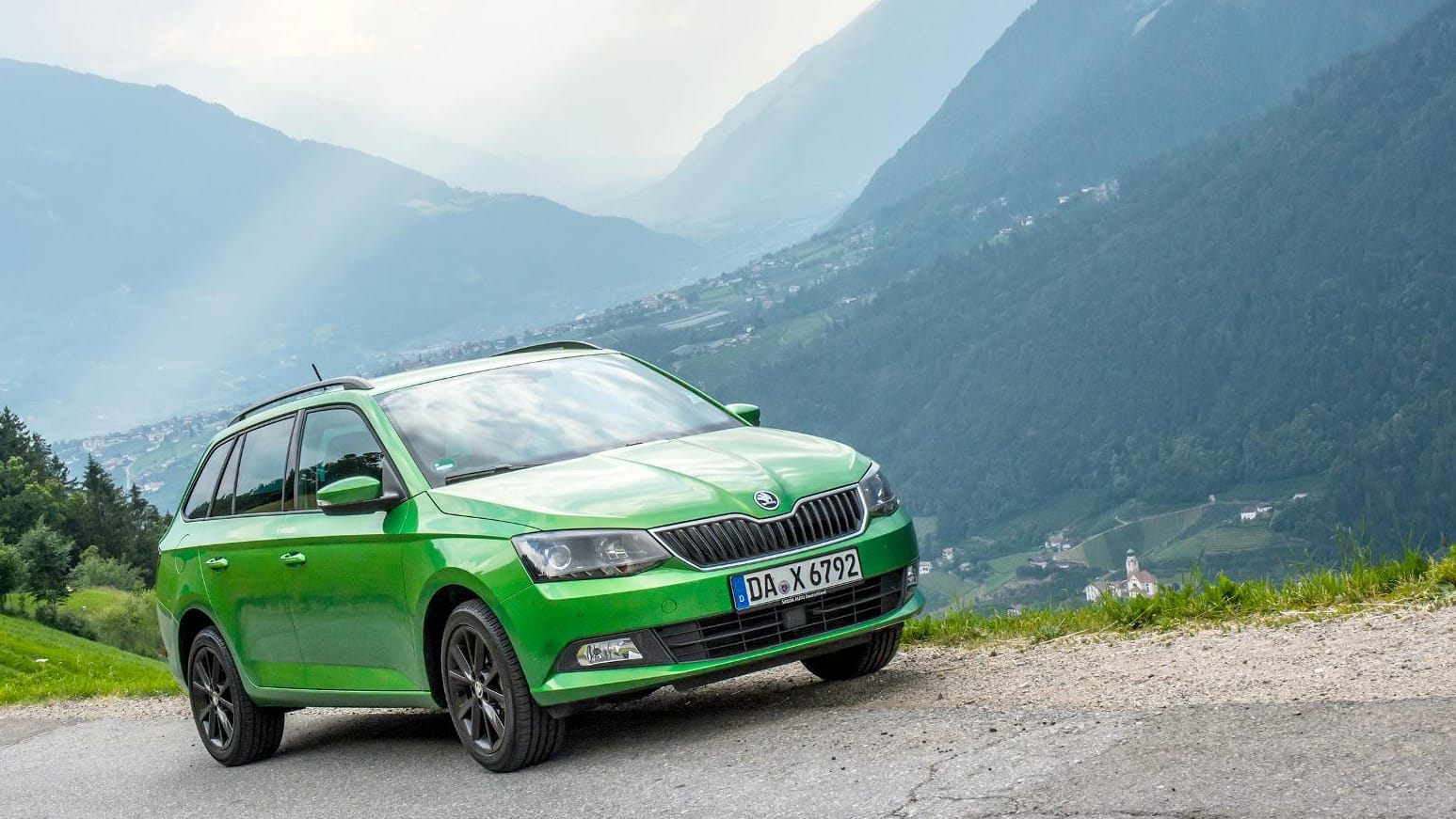 Kleinwagen in Kompaktklasse-Länge: Der neue Skoda-Fabia Combi ist 4,26 Meter lang.