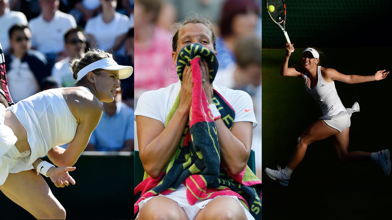 Die Tennisstars in Wimbledon haben Probleme mit der Kleiderpolizei.