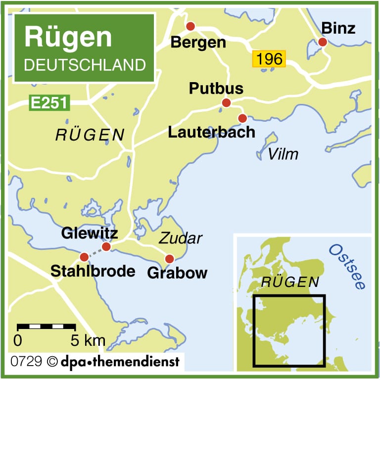 Der Massentourismus ist im Süden Rügens noch nicht angekommen.