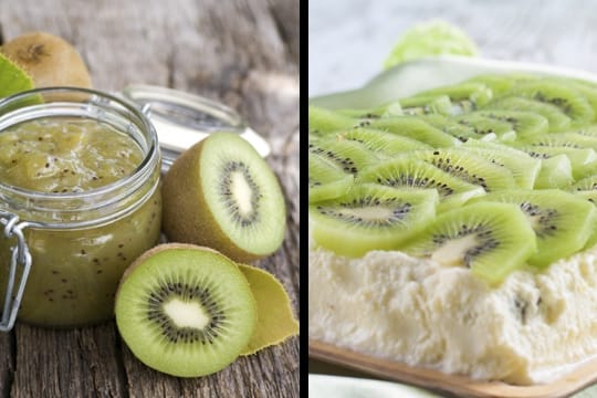 Ob Marmelade oder Kuchen: Aus Kiwis lassen sich leckere Gerichte zaubern.