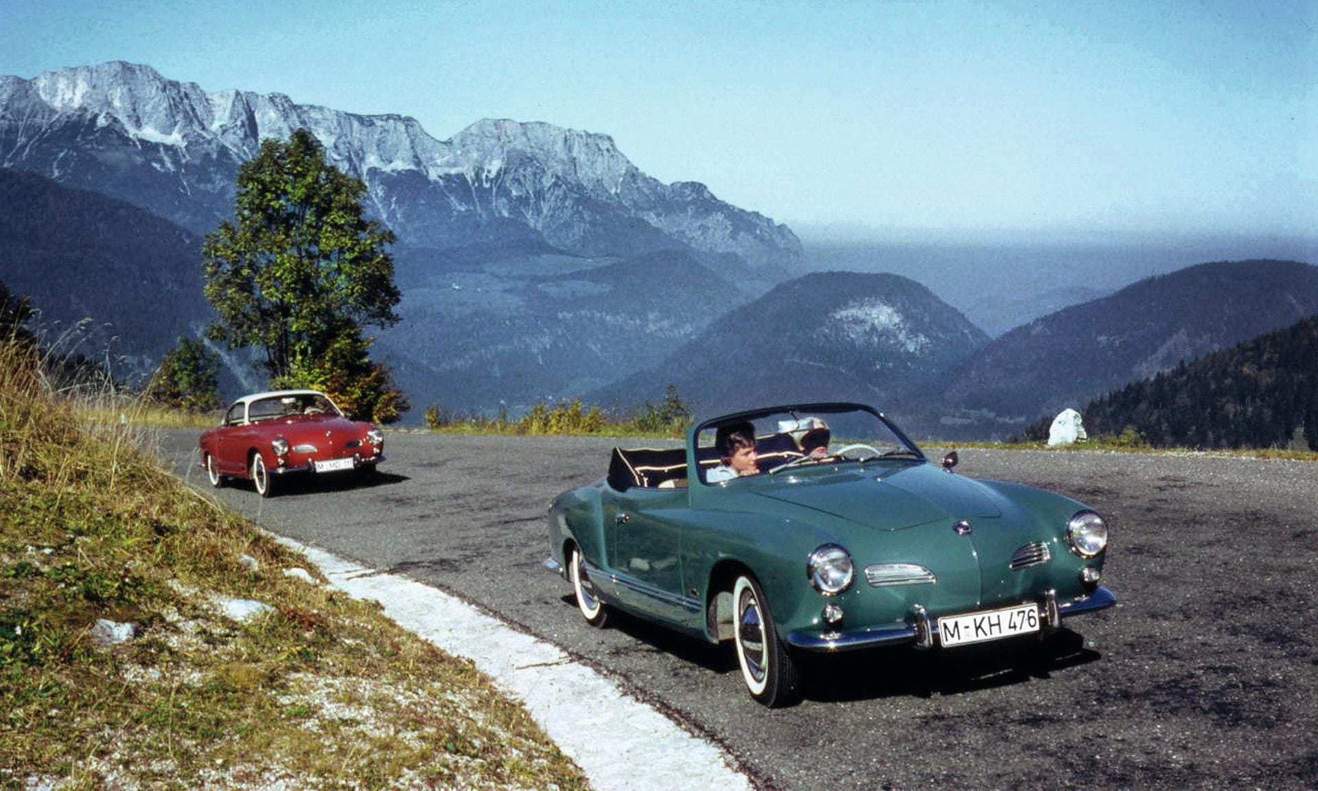 1953 kam der Ghia als Coupé auf den Markt, 1957 folgte das Cabrio.