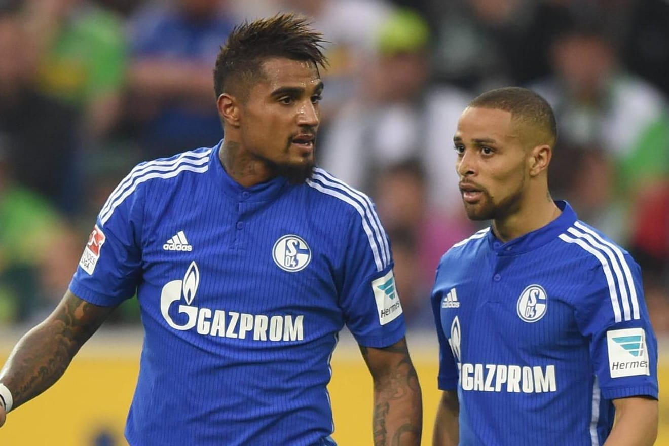 Kevin-Prince Boateng (li.) und Sidney Sam bleiben Schalke vorerst erhalten.
