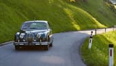 Heute kann man den Jaguar MK II auf Oldtimer-Rallyes wie der Silvretta Classic bewundern.