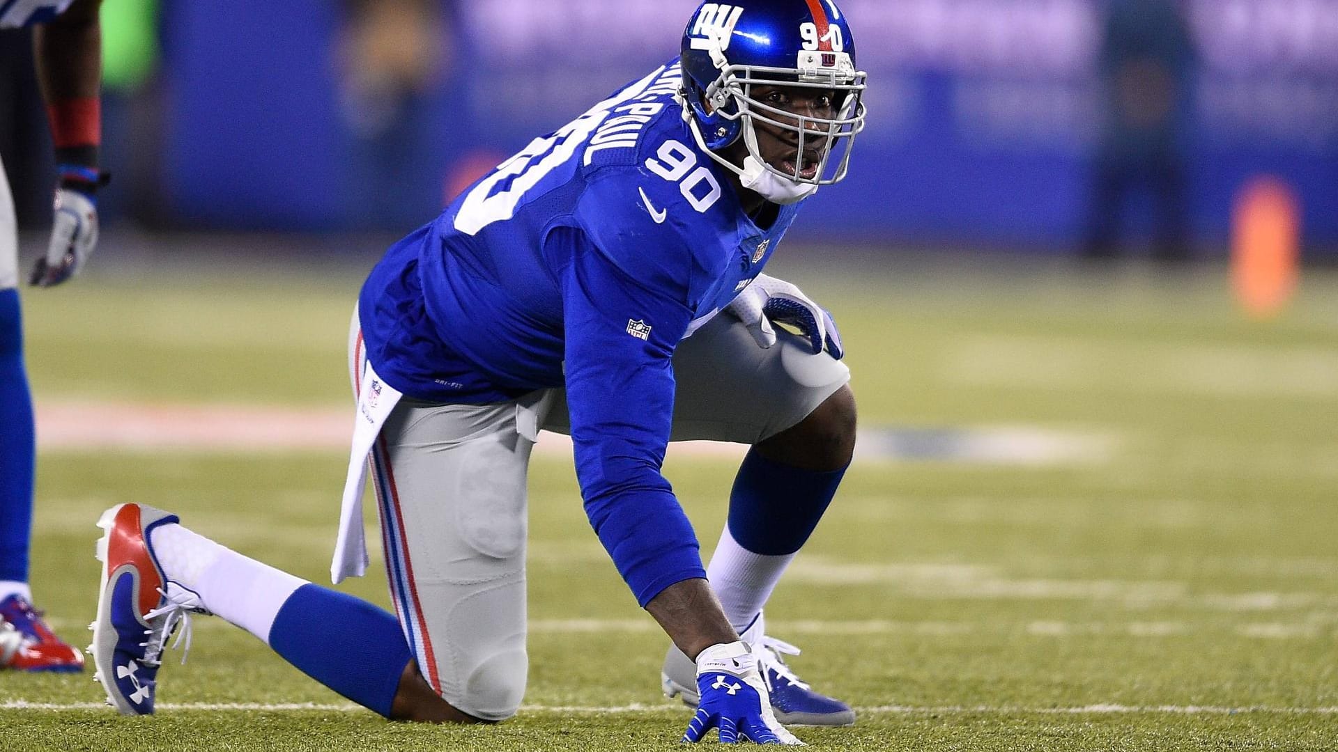 Die Football-Karriere des 26-jährigen Jason Pierre-Paul steht in den Sternen. Die Football-Karriere des 26-jährigen Jason Pierre-Paul steht in den Sternen.