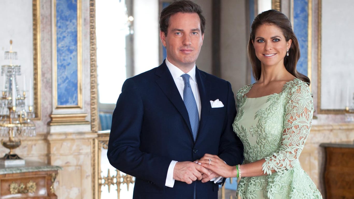 Prinzessin Madeleine und Chris O'Neill freuen sich über die Glückwünsche zur Geburt ihres Sohnes Nicolas.