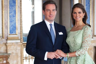 Prinzessin Madeleine und Chris O'Neill freuen sich über die Glückwünsche zur Geburt ihres Sohnes Nicolas.