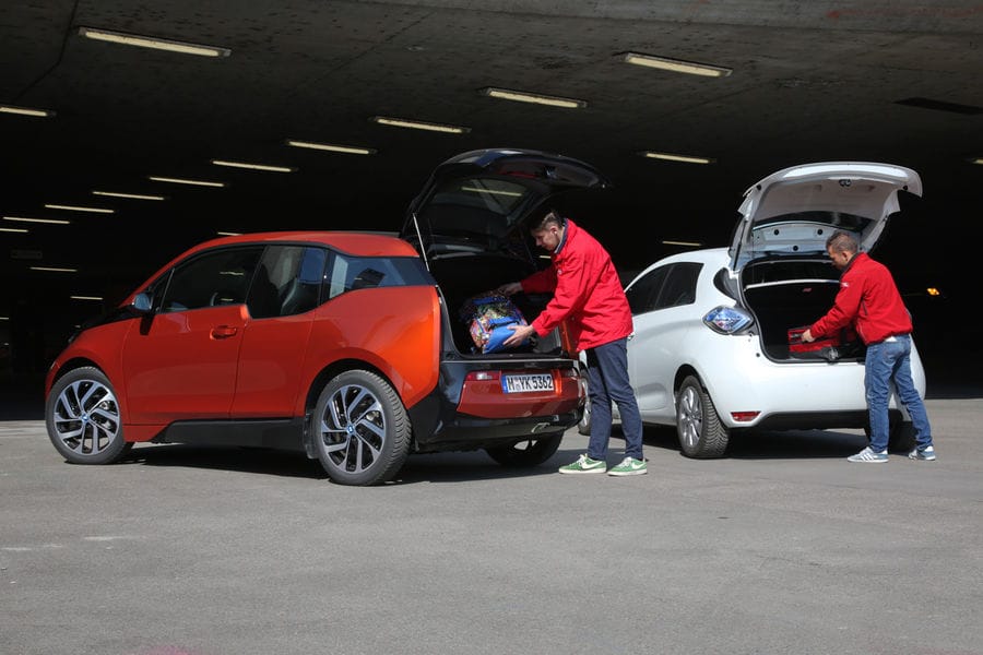 BMW i3 und Renault Zoe Intens im Test