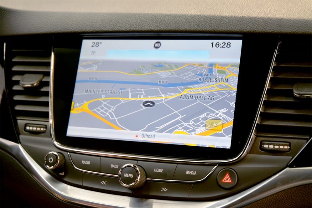 Leicht zu bedienen, leicht zu navigieren - der acht Zoll große IntelliLink Touchscreen.