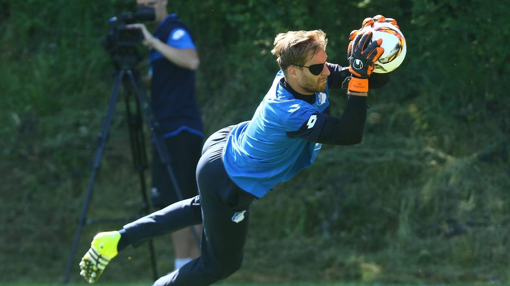 Oliver Baumann beim Training.