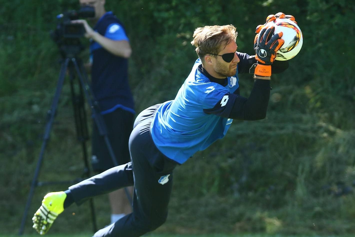 Oliver Baumann beim Training.