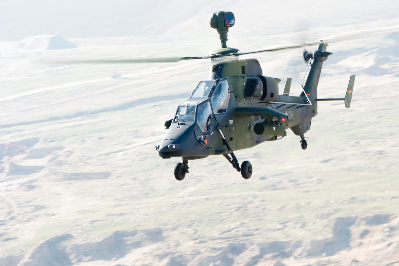 Den EADS-Kampfhubschrauber "Tiger" setzte die Bundeswehr zum Beispiel in Afghanistan ein.