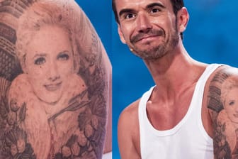 In seiner Show "Die Besten im Sommer" zeigte Florian Silbereisen Muckis und Helene-Tattoo.