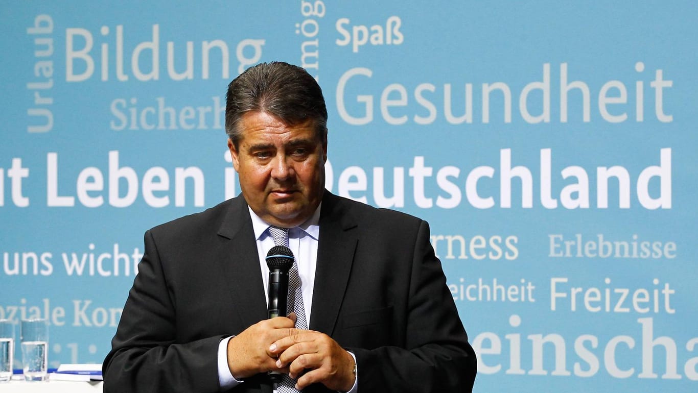 Wird zum Buhmann an der Parteibasis: SPD-Chef Sigmar Gabriel